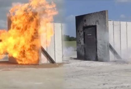 Jet fire testing