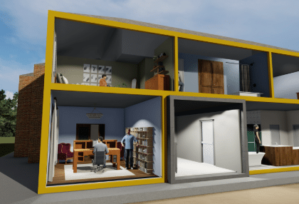 Modified Fire Resistant Building Hazard Resistant Buildings | FORTRESS Protective Buildings
