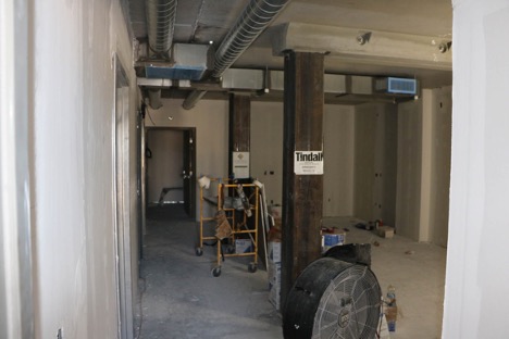 The inside construction of a building designed for API RP 752 and 753 compliance.